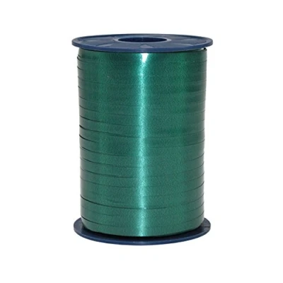 Imagen de C.E. PATTBERG cinta regalo color abeto verde, 500 m de embalar para rizar, 5 mm ancho manualidades, decoración y envolver regalos cualquier ocasión