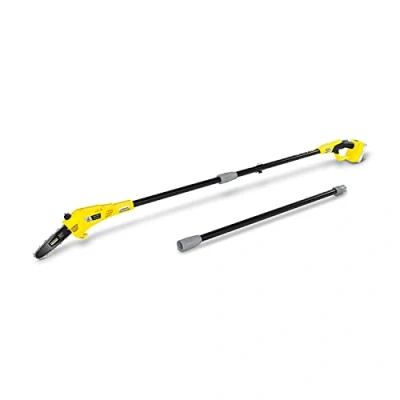 Imagen de Kärcher 18 V Motosierra pértiga PSW 20, longitud de espada: 20 cm, largo: hasta 2,90 m, lubricación cadena automática, máx. 80 160 cortes, compatible con batería Kärcher, no incl