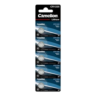Imagen de Camelion CR1225 3 V Pila de botón ión Litio (5 Unidades)