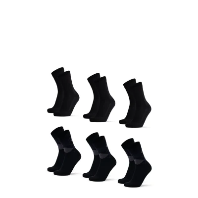 Imagen de Danish Endurance 6 PACK Ultrasoft Calcetines, Talla: 39 42, Multicolor black argyle blue