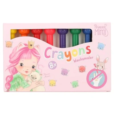Imagen de Depesche Princess Mimi Crayons with Cat Topper (0412274)