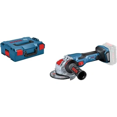 Imagen de Bosch Professional BITURBO GWX 18V 15 C Amoladora angular a batería (18V, disco Ø 125 mm, X LOCK, conectable, sin batería, en L BOXX)