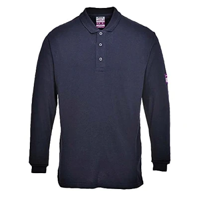 Imagen de FR Antistatic Polo Shirt Color: Navy Talla: 4XL