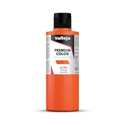 Imagen de Vallejo Naranja Mate 200 ml, Color, 1 Count (Pack of 1) (063004)