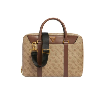 Imagen de Guess Vezzola DOC CASE Unisex Portafolios, Talla: One Size, Beige