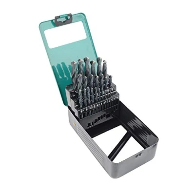 Imagen de Brüder Mannesmann Tools M54341 Spiral Drill Bit Set 25 Pieces