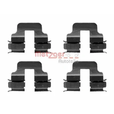 Imagen de METZGER 109 1247 Kit de accesorios, pastillas frenos MERCEDES BENZ: Clase B, A