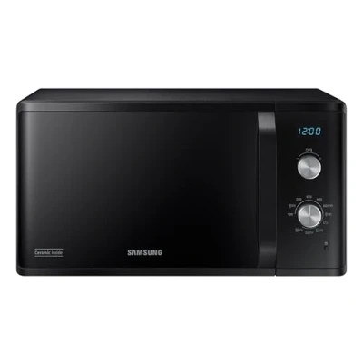 Imagen de Microondas con grill Samsung MG23K3614AK/E1, 800 W, 6 niveles, 23l, Descongelación rápida, Negro