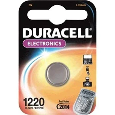 Imagen de Duracell 1220 Household Battery Pilas de Litio CR1220 (batería un Solo Uso, CR1220, Litio, botón/Moneda, 3 V, 1 Pieza(s))