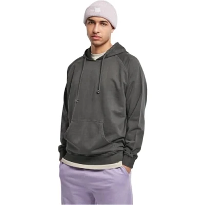 Imagen de Urban Classics Overdyed Hoody Jersey con capucha, Hombre, Talla: Medium, Blackbird