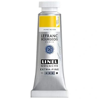 Imagen de Lefranc Bourgeois Linel Escobilla de tubo (14 ml), color amarillo