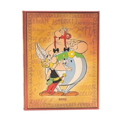 Imagen de Paperblanks Agende 12 Mesi 2025 Asterix e Obelix Ultra Giornaliera Chiusura con Fascia Elastica