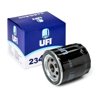 Imagen de UFI 23.435.00 Filtro de aceite 3/4 16 UNF con válvula bloqueo retorno enroscable CHRYSLER: Stratus Cabrio, Voyager I, SKODA: FELICIA 1 Kombi