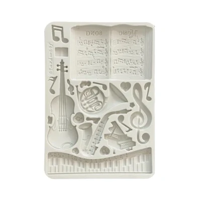Imagen de Stamperia Molde de Silicona A5, Gris, talla única