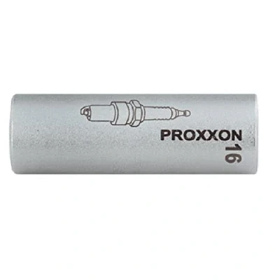 Imagen de Proxxon 23 392 Vaso Bujía de 1/2&quot; con Inserción Magnética, Tamaño 16mm, Longitud 70mm
