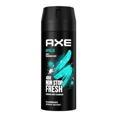 Imagen de Axe Deodorant/Body Spray Men Apollo 0% aluminio 6 Pack (6 x 150 ml)