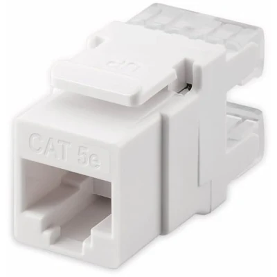 Imagen de Goobay Keystone Cat5 UTP LSA Blanco Divisor de red (Blanco)