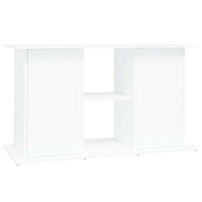 Imagen de vidaXL Soporte para acuario madera de ingeniería blanco 101x41x58 cm