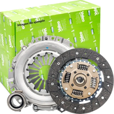 Imagen de VALEO 826989 Kit de embrague KIT3P con placa apriete plato embrague, cojinete desembrague 228 MITSUBISHI: COLT 6