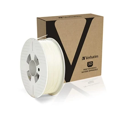 Imagen de VERBATIM filamento PP impresión 3D 1,75mm 500g de Polipropileno Alto Rendimiento para extrusión Material impresoras y bolígrafos 233m Transparente