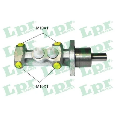 Imagen de LPR 1939 Cilindro Maestro de Freno 22,2mm Hierro fundido 10 X 1 (4) FIAT: Grande Punto Hatchback, II Hatchback