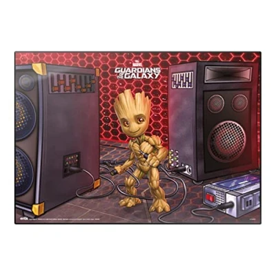 Imagen de Grupo Erik Vade Marvel Groot Tapete escritorio escolar multifuncional Protector Producto con licencia oficial