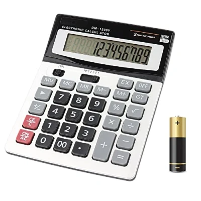Imagen de HIHUHEN Financieras Calculadora Sobremesa de Oficina (1 x Calculator)