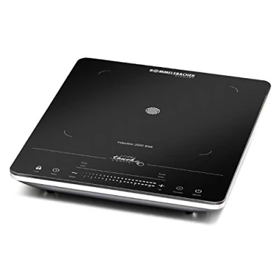 Imagen de Rommelsbacher CT 2020/IN Placa de cocción Individual inducción, Vidrio cerámico Plástico, Negro