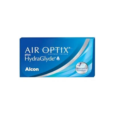 Imagen de Air Optix plus HydraGlyde Lentes de contacto reemplazo mensual, Pack 3, R 8.6 mm, D 14.2 +1.25 Diopt