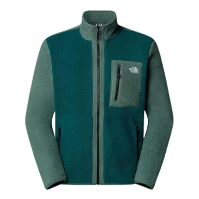 Imagen de The North Face Yumiori FULL ZIP Forro polar, Hombre, Talla: XL, Deep nori/duck green/black