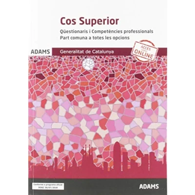 Imagen de Qüestionaris i Competències professionals. Cos Superior. Part comuna a totes les opcions. Generalitat de Catalunya (OPOSICIONES)