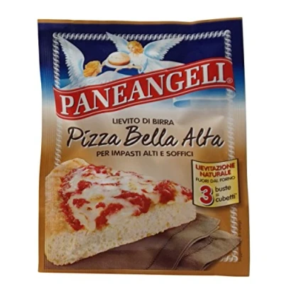 Imagen de 6x (3x9g) Paneangeli Mastro Fornaio Pizza Natural Yeast Thick Base Mix 27g
