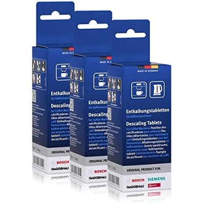 Imagen de Bosch TCZ6002 Juego de 3 cajas pastillas antical para cafeteras TCA 5, 6, 7, TCC 7 y TES 70