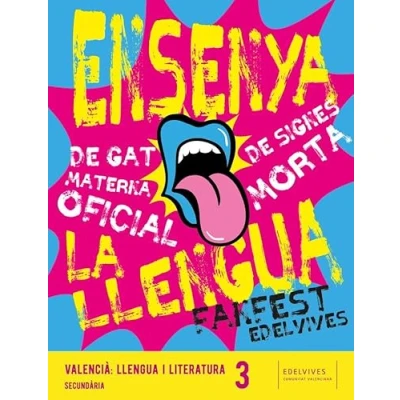 Imagen de Valencià: Llengua I Literatura 3º Eso Proyecto Fanfest Comunidad Valen