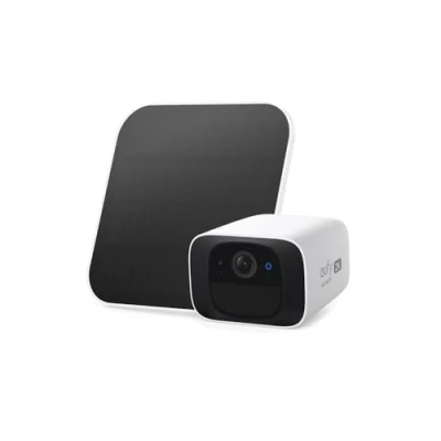 Imagen de eufy Security SoloCam C210 con Panel Solar, Camara vigilancia WiFi Exterior, de resolución 2K, IP67, sin cuotas mensuales, No se Requiere HomeBase