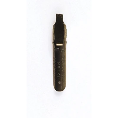 Imagen de Brause 18030B puntas de caligrafía para portapuntas Caja 50 Bandzug 3 mm Fabricado en Alemania.