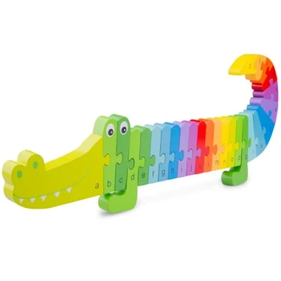Imagen de New Classic Toys Cocodrilo Puzzle con Las Letras