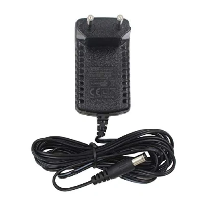 Imagen de Security 01 Adaptador de fuente alimentación CC 9 V 1 A 1000 mA, conector 5,5 mm x 2,1 mm, positivo central