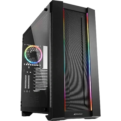 Imagen de Caja SHARKOON ELITE SHARK CA200MRGB Negro