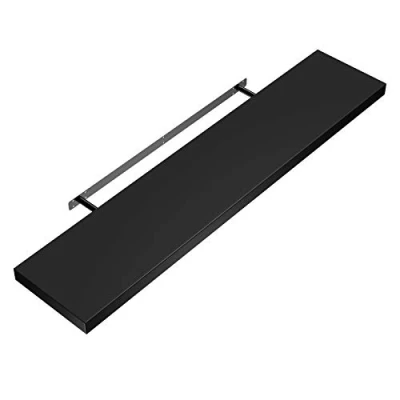 Imagen de CASARIA Estantería para Pared Baldas Flotantes 90cm Fijación Invisible Repisa Multiusos Estante Madera