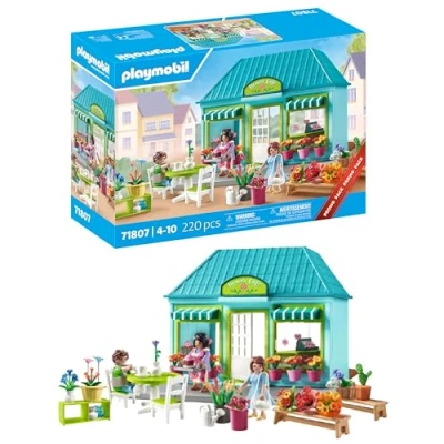 Imagen de PLAYMOBIL My Life Tienda de Flores Juguete para niños y niñas a Partir 4 años 71807