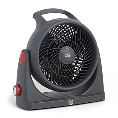 Imagen de Orbegozo FH 6060 Calefactor sobremesa y pared, inclinación 90, sistema antivuelco, 2 niveles de calor, función ventilador, 2000 W