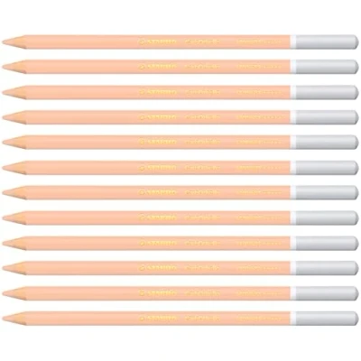 Imagen de Lápiz de Color tiza pastel STABILO CarbOthello Caja con 12 unidades carne claro