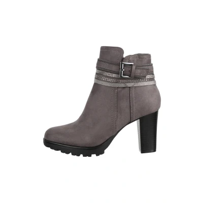 Imagen de Elara Botines camperos, Mujer, Talla: 41, Grau Zapatos