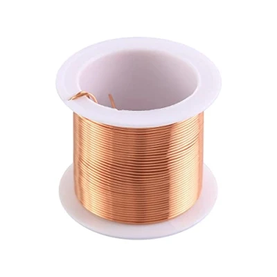 Imagen de alambre de cobre esmaltado 0.8mm 10m,Alambre esmaltado,Alambre bobina imán para conectar o soldar