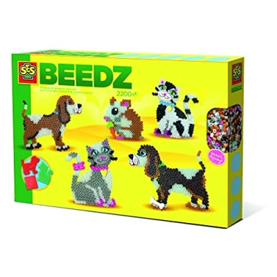Imagen de SES Creative Cuentas para Planchar Beedz Mascotas, Color Various, S (06264)