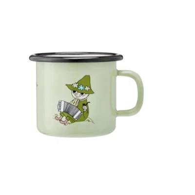 Imagen de Muurla Taza de esmalte 2,5 dl Snufkin, verde claro,