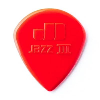 Imagen de Dunlop 47P3N Juego de 6 púas para guitarra, color rojo