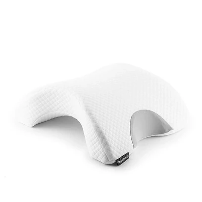 Imagen de InnovaGoods® Almohada cervicales y Cuello, Cervical para Dormir en paraja, viscoelástica Espuma antideformaciones, Mejor Descanso la Postura Correcta.