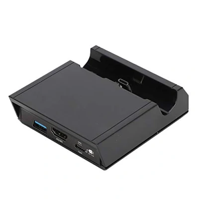 Imagen de Base de Carga Adaptador TV HDMI para Nintendo Switch/Lite con Interfaz Auriculares, Estación Acoplamiento Juego Buen Reemplazo la Oficial Switch